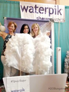 Having fun with Heather from Setting For Four and Vidya from Whats Ur Home Story in the Waterpik booth. Waterpik-Fun-Haven-Conference-H2OBungalow