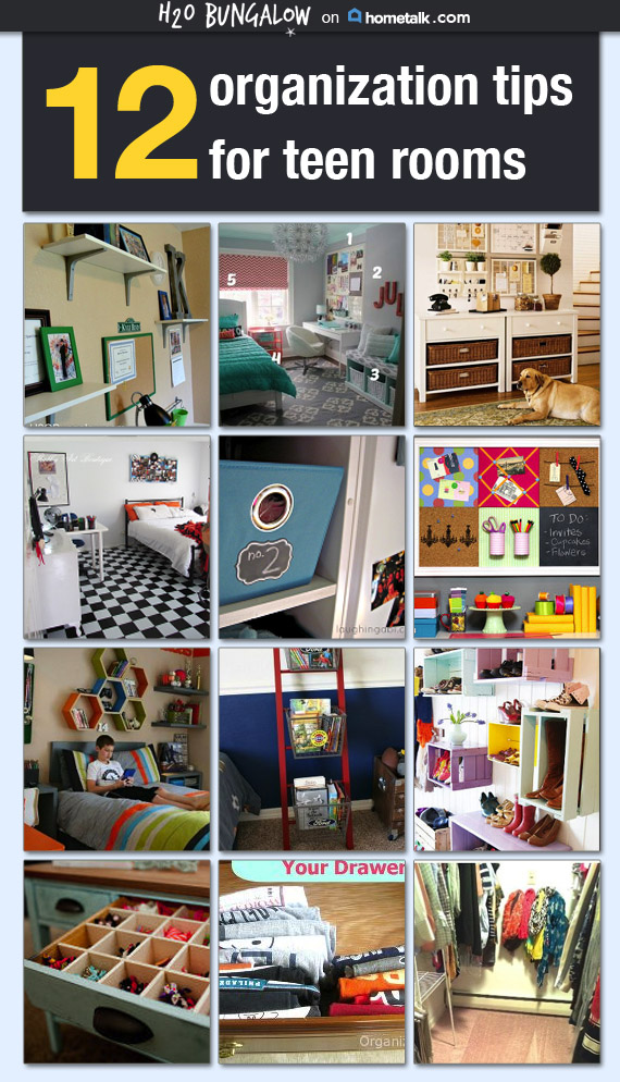 Ideas On Organizing Teen Rooms 16