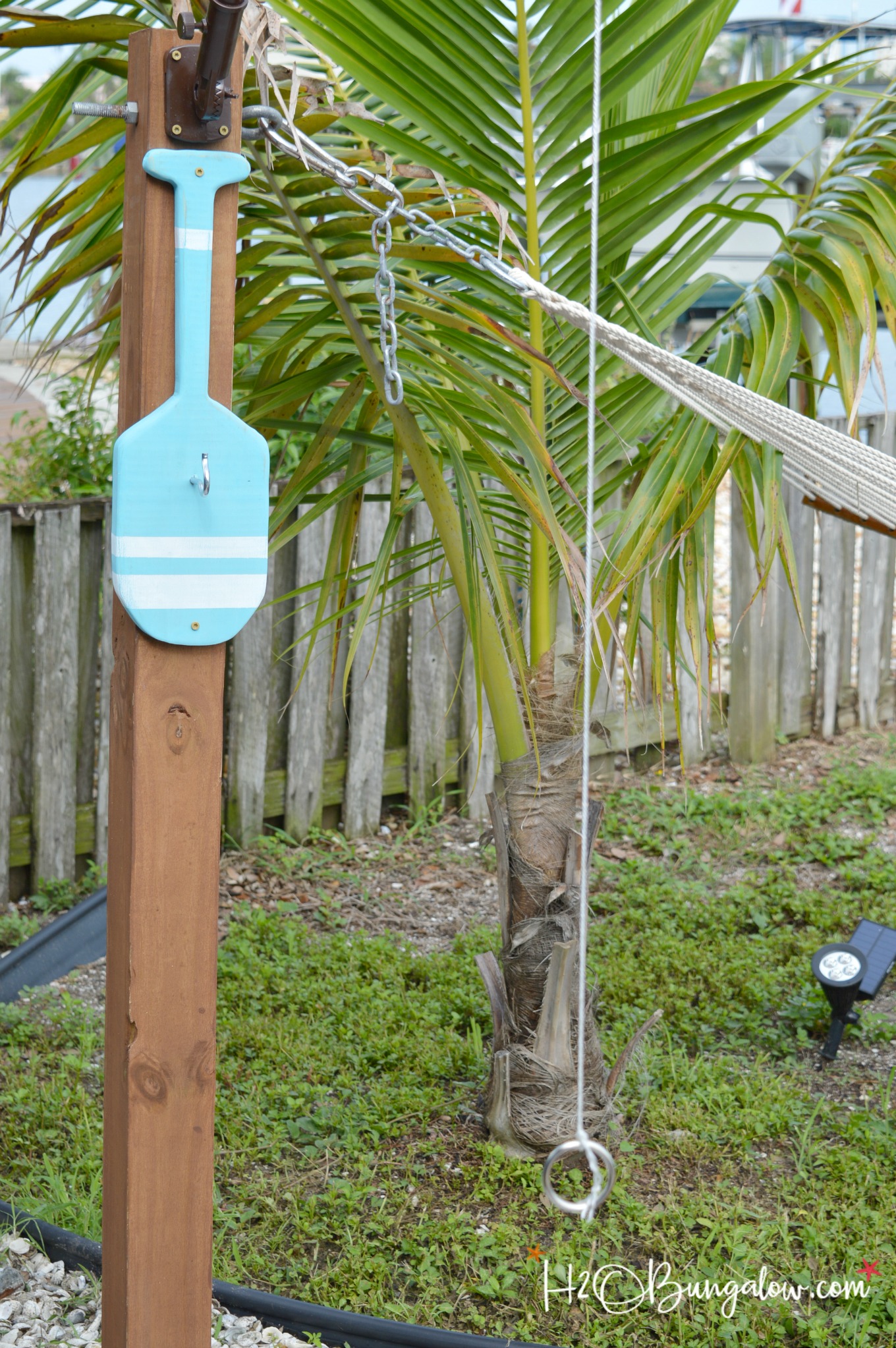Freestanding DIY Hook And Ring Game Tutorial H20Bungalow
