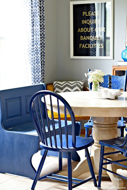 blue paint for dining room