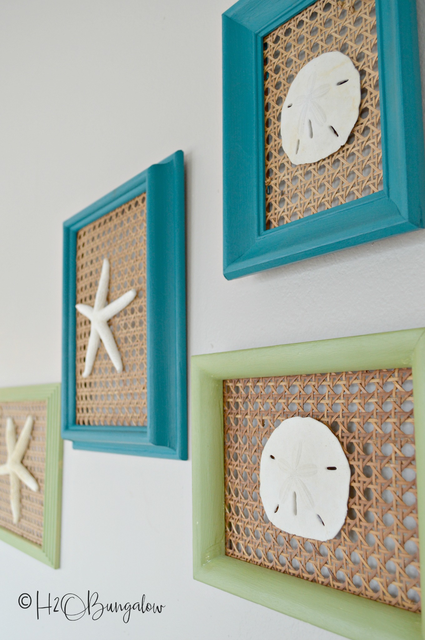 Seashell Monogram [DIY Coastal Wall Art]