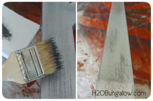 Step 2 faux metal paint techniques