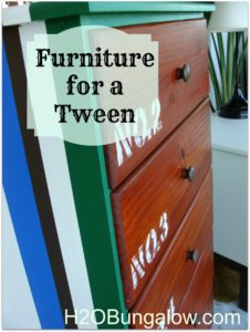 Furniture for a tween