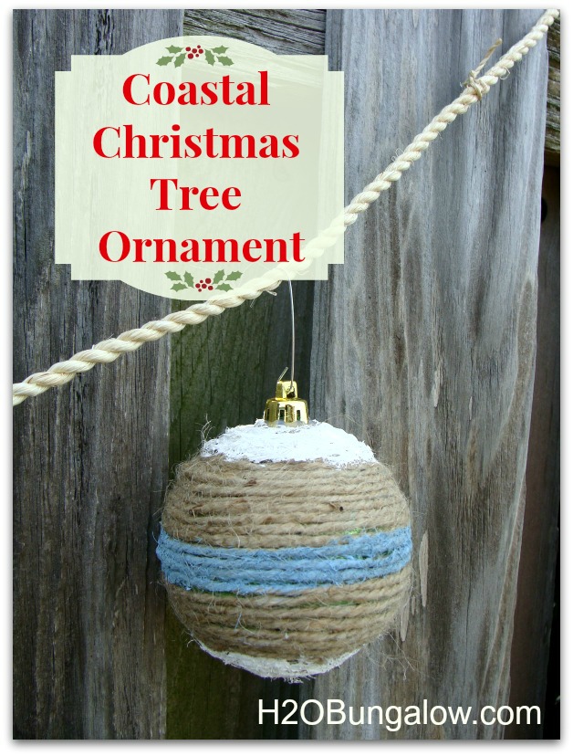 Coastal Christmas Tree Ornament