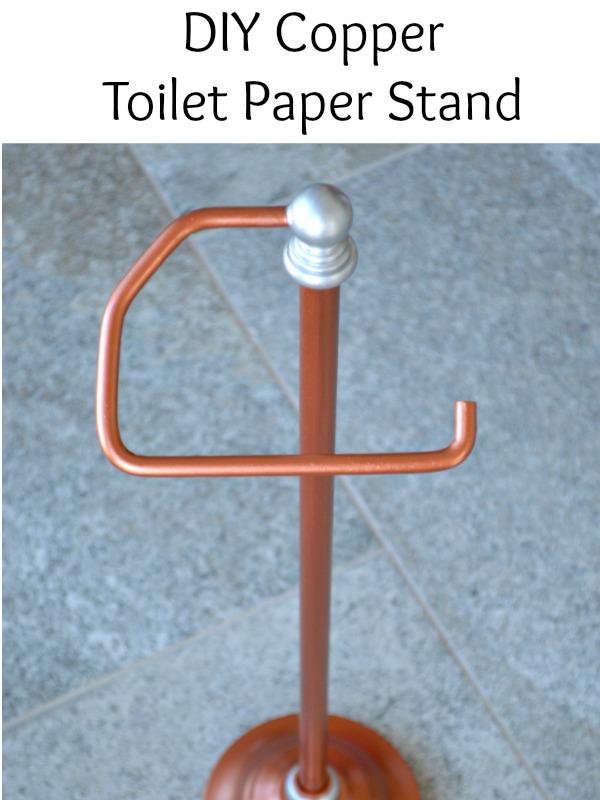 DIY Copper Toilet Paper Holder