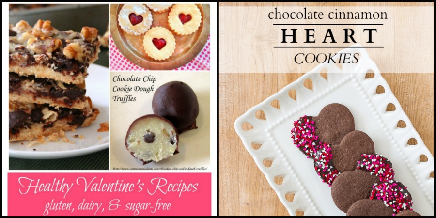 Valentines Day sweets recipes healthy, dairy and gluten free 