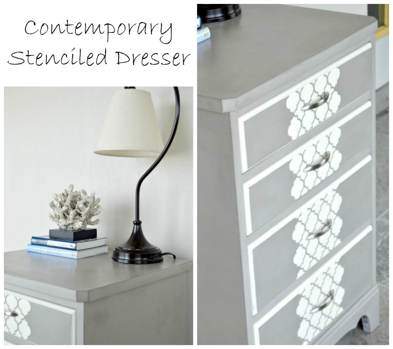 contemporary-stenciled-dresser-H2OBungalow