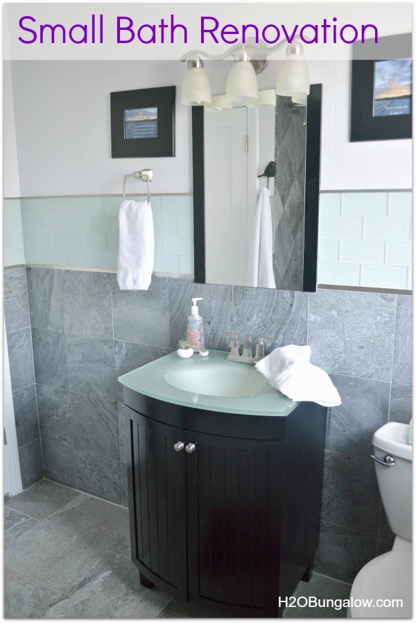 Creative Small Bathroom Remodel H2obungalow