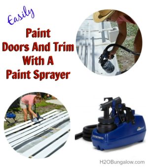 How To Paint Doors And Trim With A Paint Sprayer