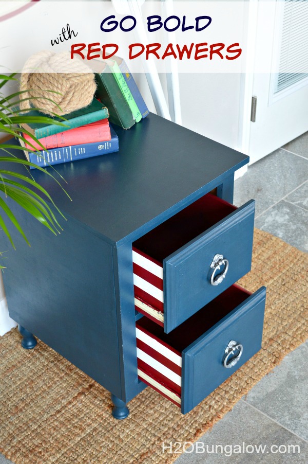 Blue-nightstand-with-deep-red-drawers-H2OBungalow