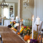 The letered cottage fall tablescape