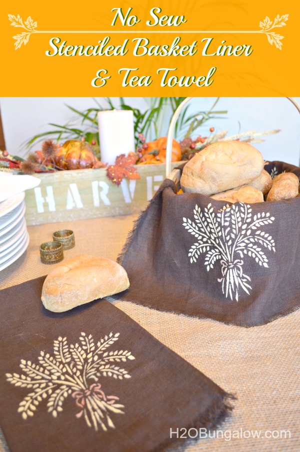 Bread Basket Towel, Washed Linen Towel, Bread Tea Towel, Linen Tea