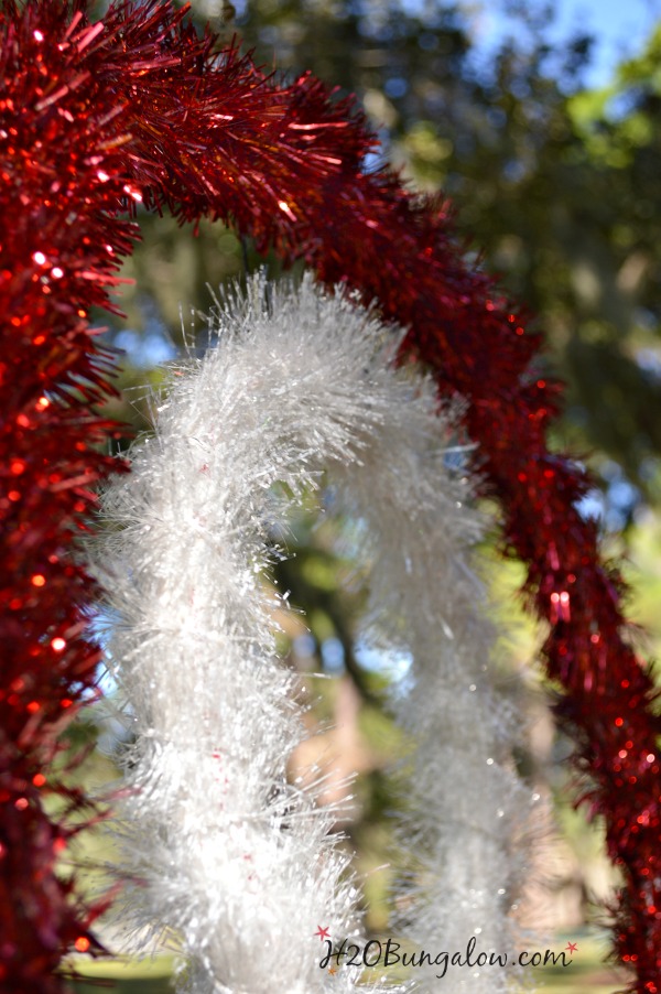 DIY Large Outdoor Christmas Tree Ornaments