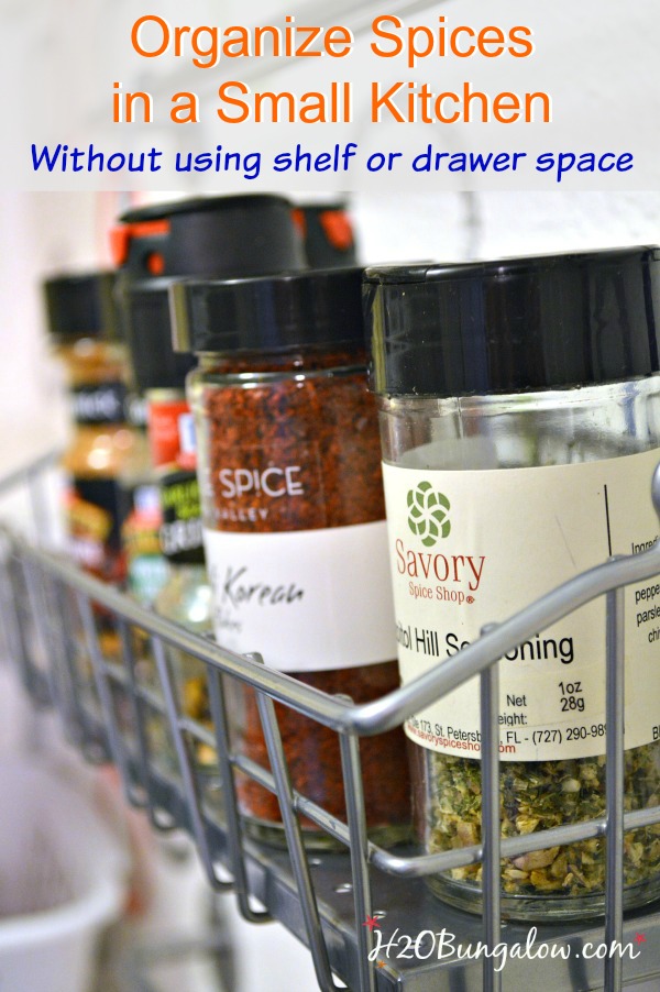 Spice Cabinet Makeover + Tips to Organizing Spices in A Cabinet