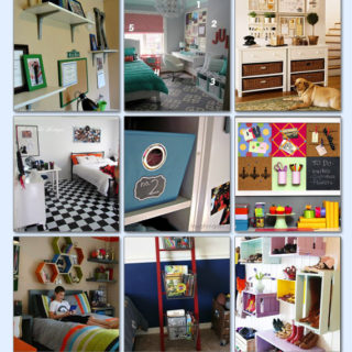 Smart-Tips-For-Organizing-Tweens and Teen-Rooms-is-packed-with-good-ideas-to-reduce-clutter-and-make-a-place-for-everything! www.H2OBungalow