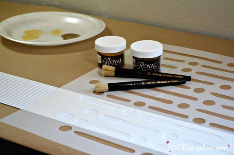 How To Stencil Vertical Blinds