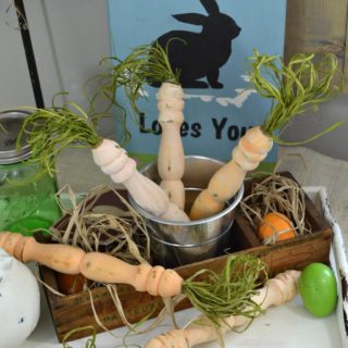 Chippy-Easter-spindle-carrots-add-lots-of-character-to-an-Easter-tabletop-decoration-H2OBungalow
