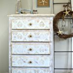 Distressed-dresser-with-damask-gold-stencils-tutorial-by-H2OBunglow