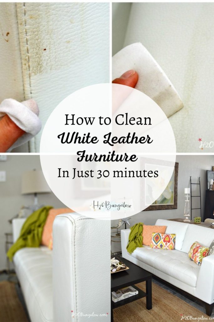 How To Clean White Leather Furniture, How To Clean A Dirty Leather Sofa