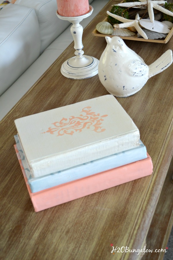 Painted-vintage-books-in-spring-colors-H2OBungalow