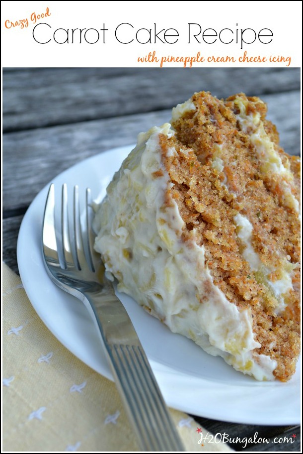 Tasty-carrot-cake-recipe-with-pineapple-cream-cheese-icing-H2OBungalow