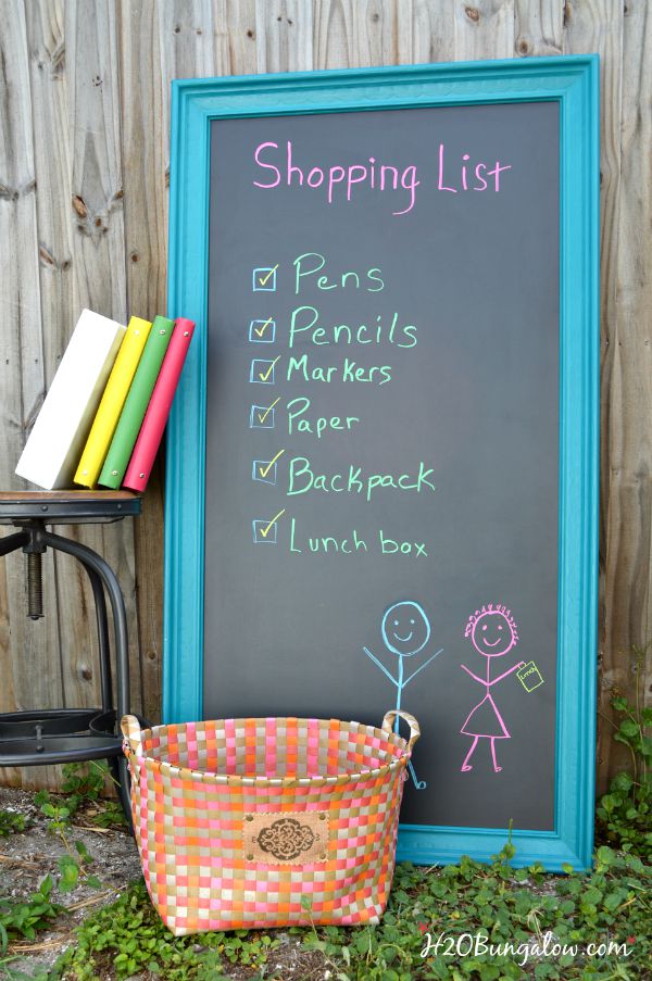 Get organized and be ready with these creative ideas for back to school by H2OBungalow