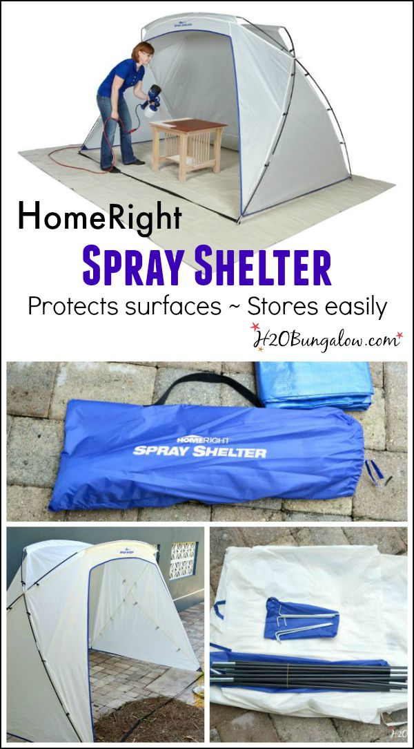 HomeRight Spray Shelter