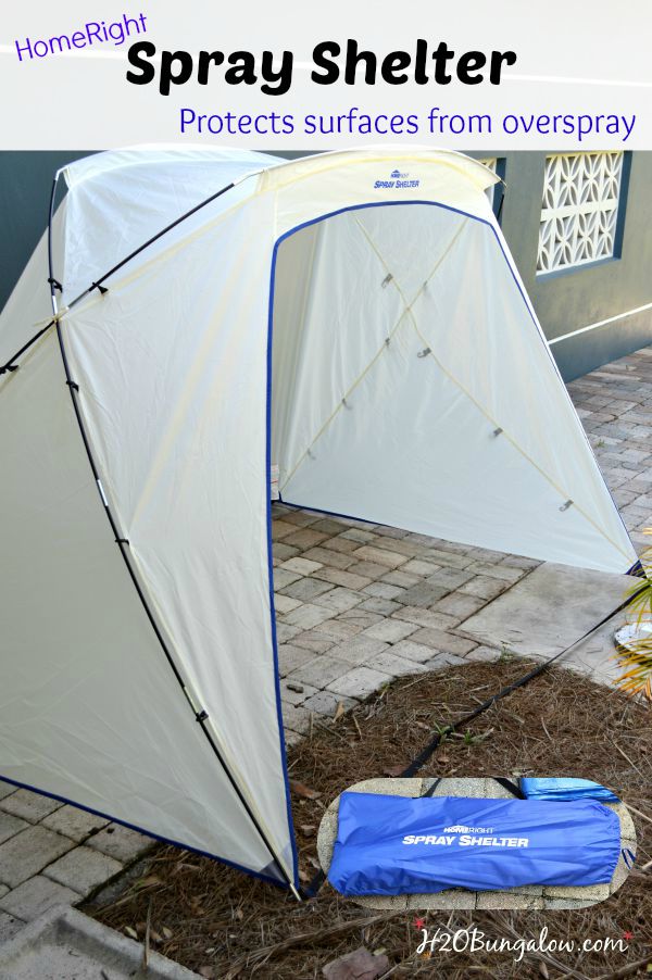 $50 DIY Collapsible Spray Paint Tent