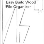 Downloadable Template for Easy Build File Folder organizer by H2OBungalow 