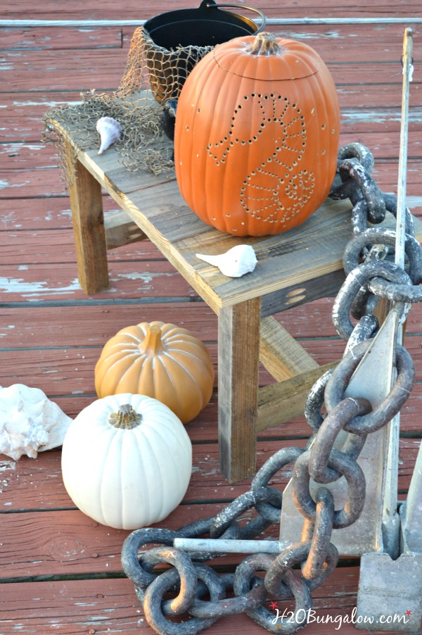 Make a simple DIY wood bench or table. This is a great beginner build project. Linked to the Power Tool Challenge Team and several other simple DIY tool projects for this months Frightful Theme www.H2OBungalow #PowerToolChallengeTeam