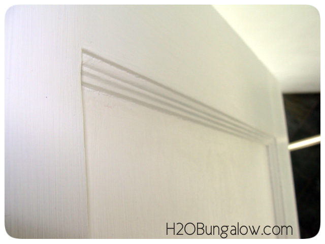 How to strip layers of old paint of kitchen cabinets, furniture and more tutorial. I'm sharing lots of tips to mke your projects easier, less messy and way less time consuming by sharing my tips from my projects. Includes and best product supply lits too. www.H2OBungalow.com #refinishkitchen cabinet ##kitchencabinetmakeover
