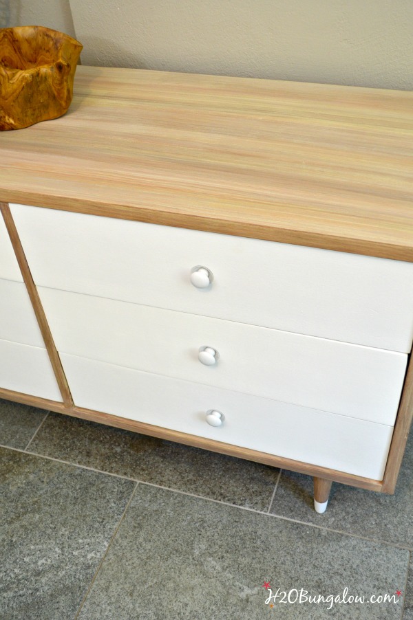 Mid Century Modern Cedar Chest Makeover - Interior Frugalista