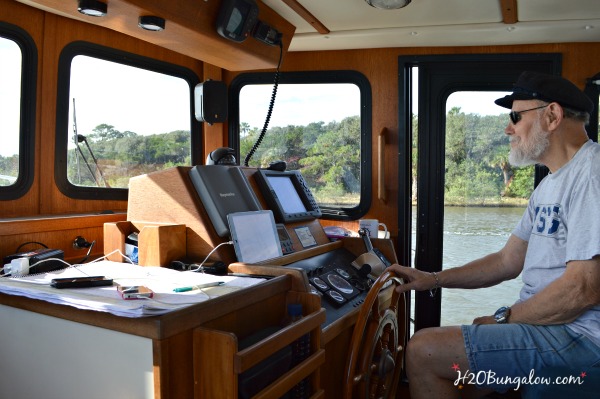 My gift to me was a 300 mile father daughter cruise on the Intercoastal Waterway from Georgia down to Central Florida on a 32" boat. H2OBungalow