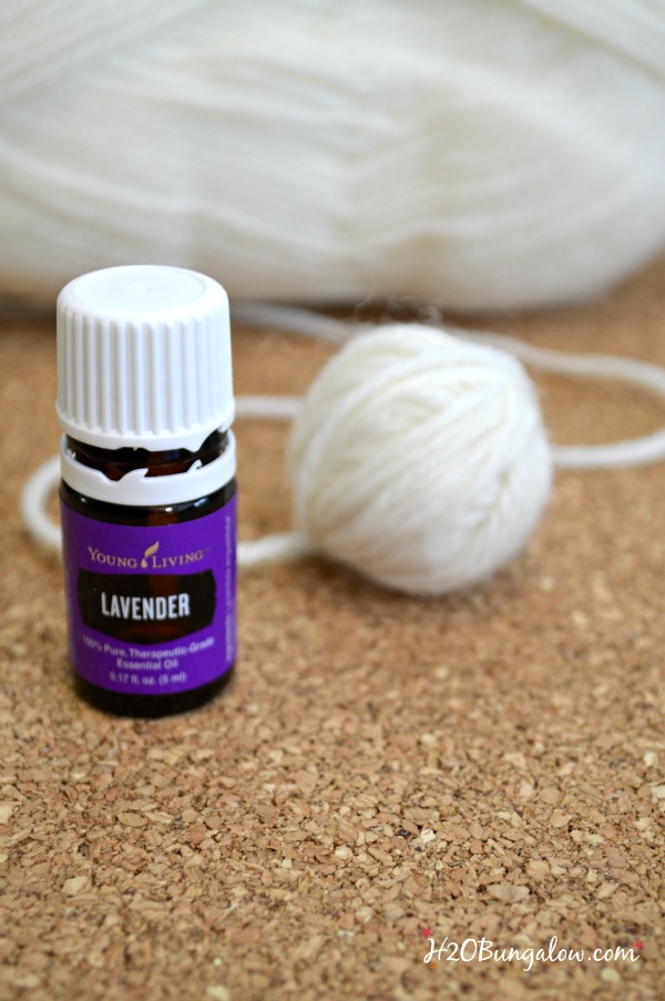 DIY felted wool dryer balls tutorial with Young Living Essential Oils softens clothes, helps keep wrinkles down and helps dry clothes evenly as well as eliminates dryer sheet chemicals. - www.H2OBungalow.com 