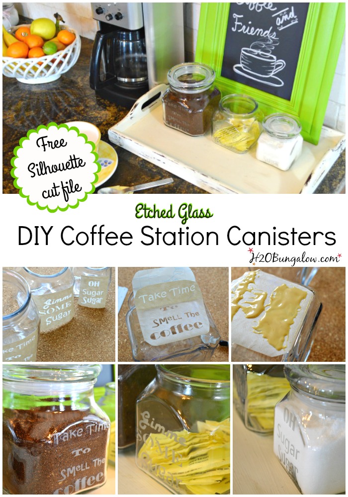 DIY Coffee Stencils - Dukes and Duchesses