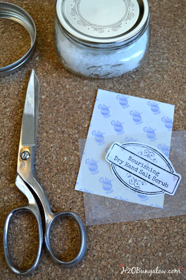 DIYer's Nourishing Citrus Hand Scrub Recipe ~ Free Printable Label -  H2OBungalow