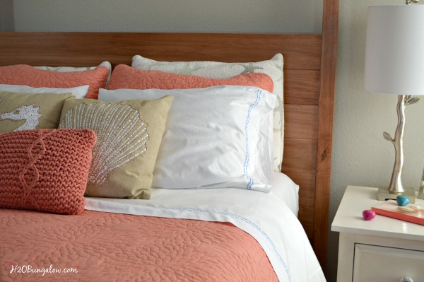 How to layer a bed for style and comfort I'm sharing my secret to copying the same method high end hotels use to make thier beds feels as good as they look! H2OBungalow.com