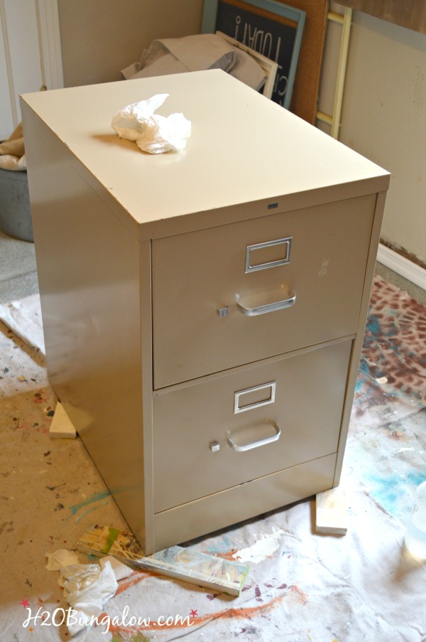 Upcycled-file-cabinet-before-H2OBungalow