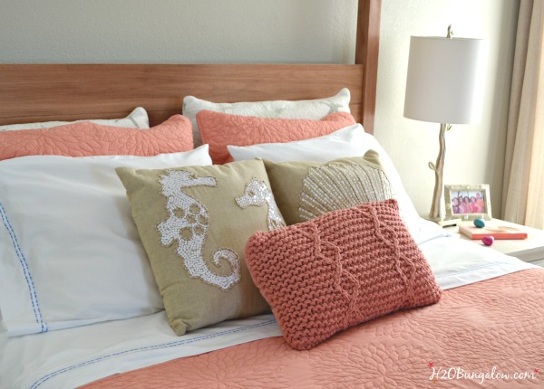 How to layer a bed for style and comfort I'm sharing my secret to copying the same method high end hotels use to make thier beds feels as good as they look! H2OBungalow.com