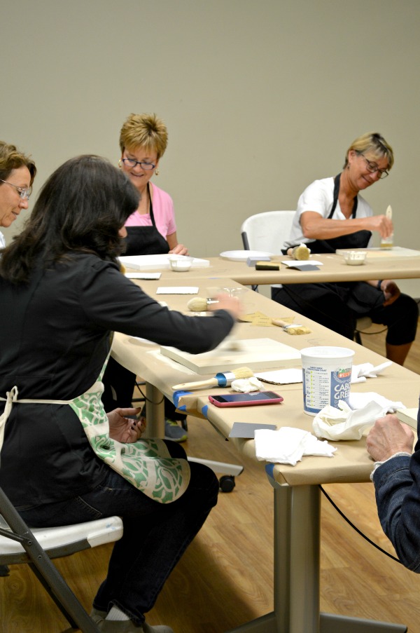 Furniture Painting Class Builds Skills H20Bungalow