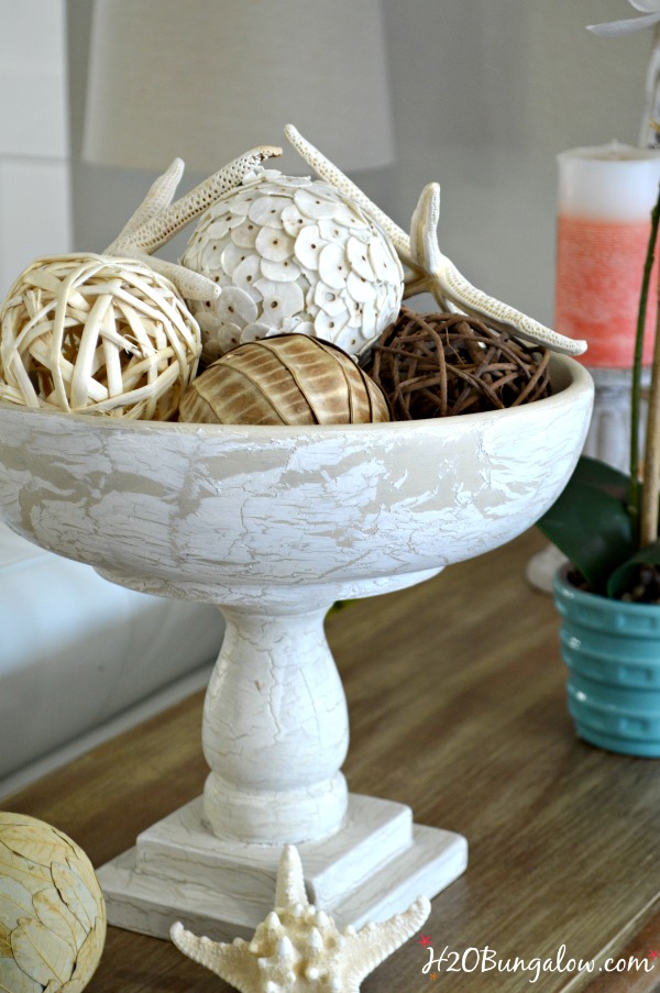 Old salad bowl and bed spindle upcycled into a home decor pedestal bowl plus 14 more clever ways to repurpose and upcycle old stuff. DIY project ideas to inspire you to create new uses for old items into pretty and functional home decor.