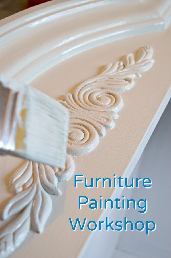 Furniture Painting Class Builds Skills H20Bungalow