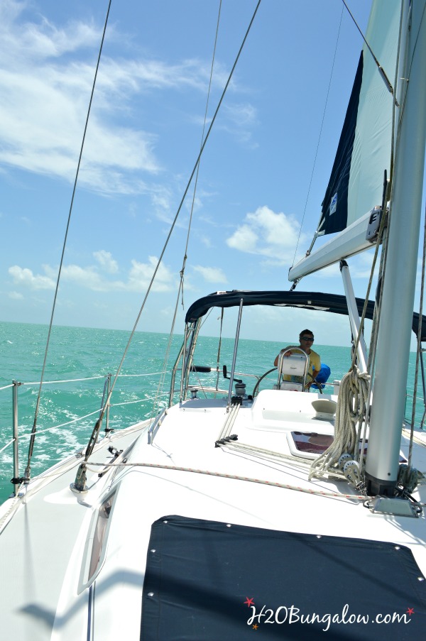 Sailing to Key West H2OBungalow