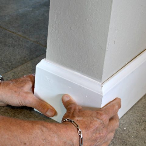 Diy Baseboard Tutorial H2obungalow