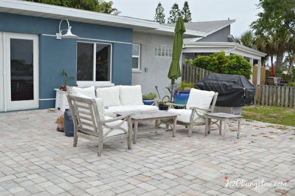 back patio before makeover