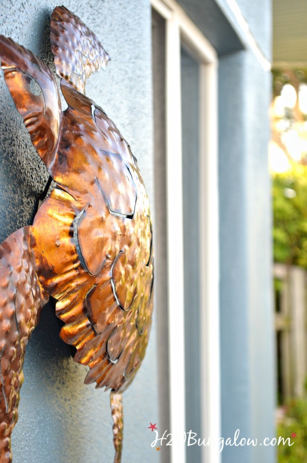 How To Hang Outdoor Wall Decor Without Nails - H2OBungalow