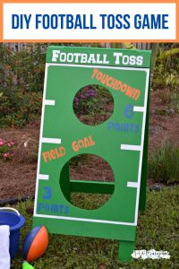 DIY Football Toss Game - H2OBungalow