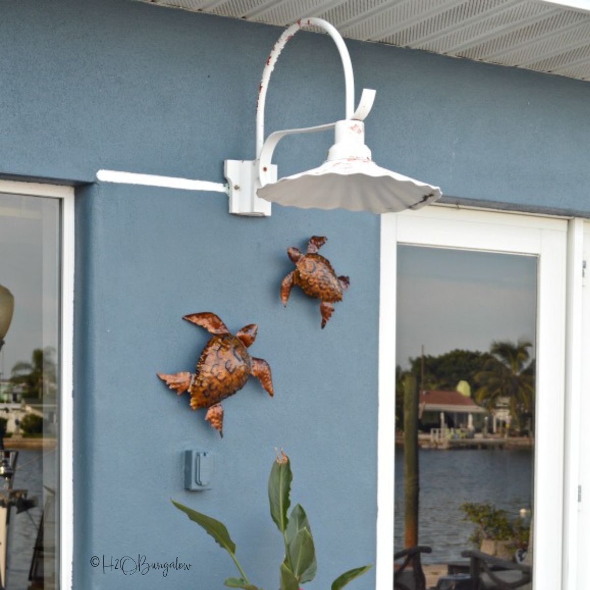 How To Hang Outdoor Wall Decor Without Nails - H2OBungalow