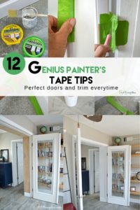 12 Genius Painters Tape Tips For A Perfect DIY Paint Job H2OBungalow   12 Genius Painters Tape Tips H2O Bungalow Pinterest 200x300 