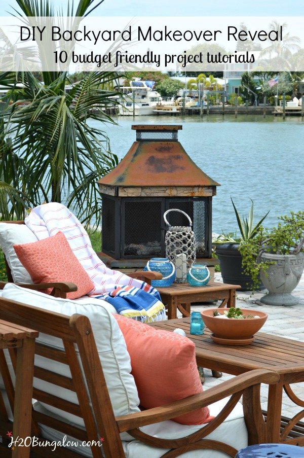 Summer Decorating: Budget-Friendly Deck Refresh  Little House of Four -  Creating a beautiful home, one thrifty project at a time.